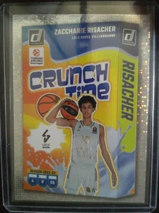 2024/25 Donruss Basketball Euroleague Crunch Time ZACCHARIE RISACHER RC #3 - Picture 1 of 2