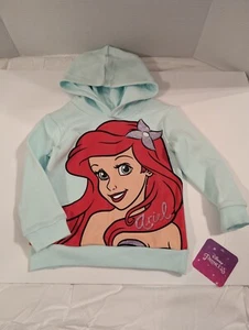 Disney Ariel Fleece Hoody Size 5/6 - Picture 1 of 7