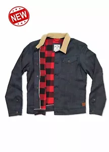Outdoorjacke Iron & Resin Harris Jacket Denim Cotton Indigo XL - Bild 1 von 5