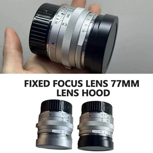 1pc Metal Lens Hood For Zeiss ZM C Sonnar 50 F1.5 Lens Lens hood Aluminium Alloy - Picture 1 of 18