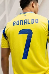 Men's adidas Al Nassr FC 24/25 Ronaldo Home Jersey - Picture 1 of 2