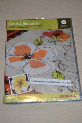Bernina / OESD #80001 Bold & Beautiful, Embroidery CD, multiformatted - Image 1 of 4