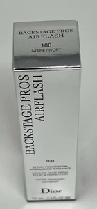 DIORSKIN AIRFLASH SPRAY FOUNDATION 70 ML/2.3 FL.OZ. #100 New In Box DISCONTINUED - Picture 1 of 7
