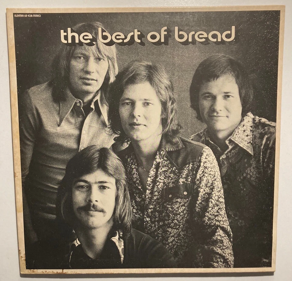 BREAD “The Best Of Bread” 1973 Vinyl LP Elektra Records 6E-108 Gatefold GOOD+ - Image 1 of 4