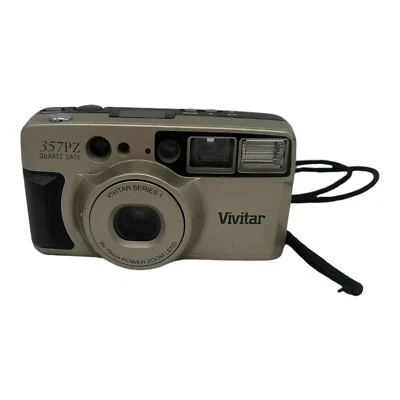 Vivitar 357PZ QD 35mm Point & Shoot 35mm Film Camera - Image 1 of 4