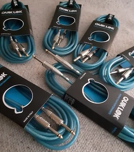 Blocco 6 CAVI Jack/Jack 5mt CAVO Trasparente MADE in ITALY - Foto 1 di 3