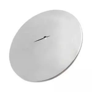 115mm SHOWER DRAIN COVER CHROME COLOUR WASTE TOP REPLACEMENT TRAY HOLE CAP - Picture 1 of 6
