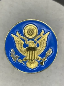 USA USA blau gold Presidential Service Hut Anstecknadel - Bild 1 von 2