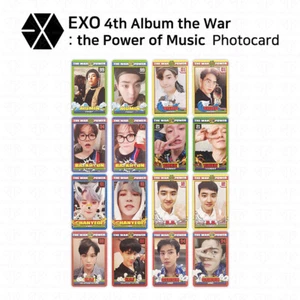 EXO The War The Power Of Music 4th Repackage Official Photocard K-POP KPOP - Picture 1 of 44