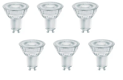6x OSRAM LED PAR16 Spot 5,5W = 50W GU10 36° kaltweiß EEK:F (Spektrum A-G) - Bild 1 von 3