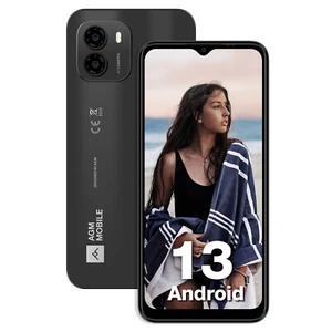 Teléfonos inteligentes AGM 4 GB + 128 GB teléfonos móviles sin contrato 6,52 pulgadas 4900 mAh doble SIM Android - Imagen 1 de 9