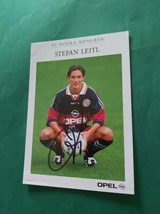 FC Bayern München , S. Leitl , Autogrammkarte, Fussball - Bild 1 von 1