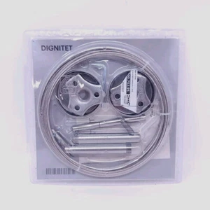 Ikea Dignitet Curtain Wire Stainless Steel Hanging System 5m (197”) New - Picture 1 of 1
