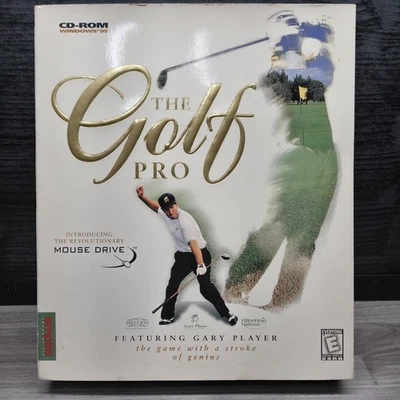 The Golf Pro Featuring Gary Player CD-Rom Windows 95 - Big Box!!! - Image 1 of 4