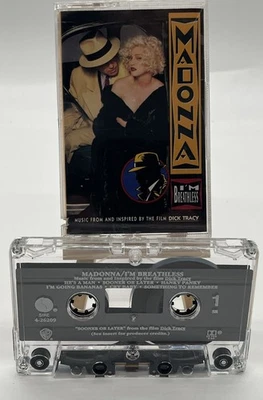 Madonna I’m Breathless Musikkassette MC 1990 Warner Bros Records Dick Tracy OST - Bild 1 von 4