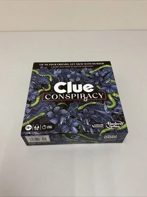 Clue Conspiracy Mystery Solving Deduction Strategy Board Game G59 - Image 1 of 4