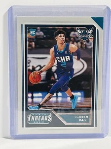 2020-21 Panini Chronicles Threads LaMelo Ball (RC) NBA Charlotte Hornets #84 NM - Bild 1 von 2