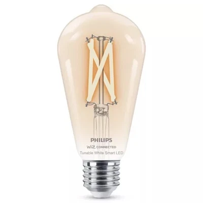 Philips WiZ Smart LED Edison 7W = 60W E27 Oro CCT 2700K - 6500K Dimmabile WiFi - Immagine 1 di 2