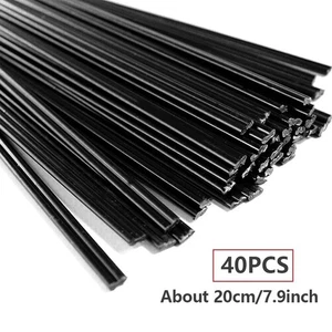 Black PP Welding Rods For Car 200mm PP Rod For Welding Plastic Tool Welder Black - Picture 1 of 12