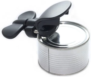 Abridor de latas de seguridad ambidiestro Soft Edge 3 en 1 abridor de frascos y abrebotellas - Imagen 1 de 12