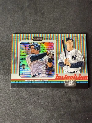 2017 Topps Stadium Club IAJ Aaron Judge Instavision SSP Rookie Yankees  - Image 1 of 2