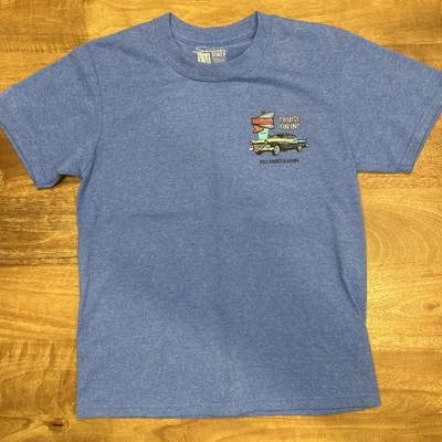 Camiseta Sunliner Diner Gulf Shores AL Azul Talla YM Foto 1 de 4