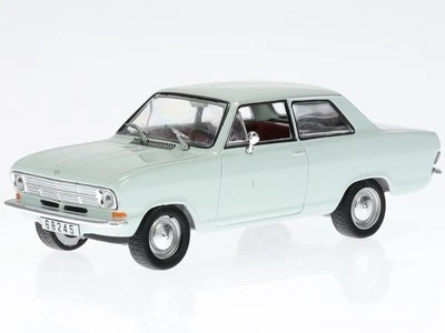 Opel Kadett B 1965 2-Türer weiss Modellauto in Vitrine Hachette 1:43 - Bild 1 von 4