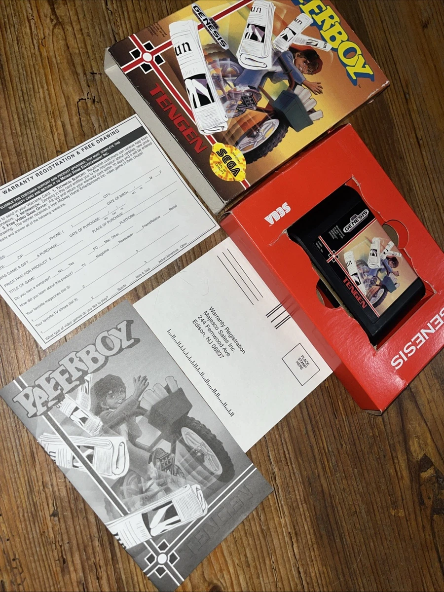 Paperboy Sega Genesis Video Games for sale | eBay