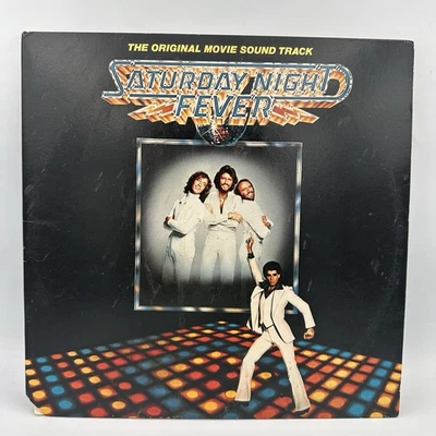Saturday Night Fever Movie Soundtrack (1977 Vinyl LP) RSO RS-2-4001 EX Excellent - Image 1 of 4