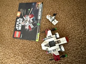LEGO Star Wars: Arc-170 Starfighter Microfighter (75072), used with mini figure