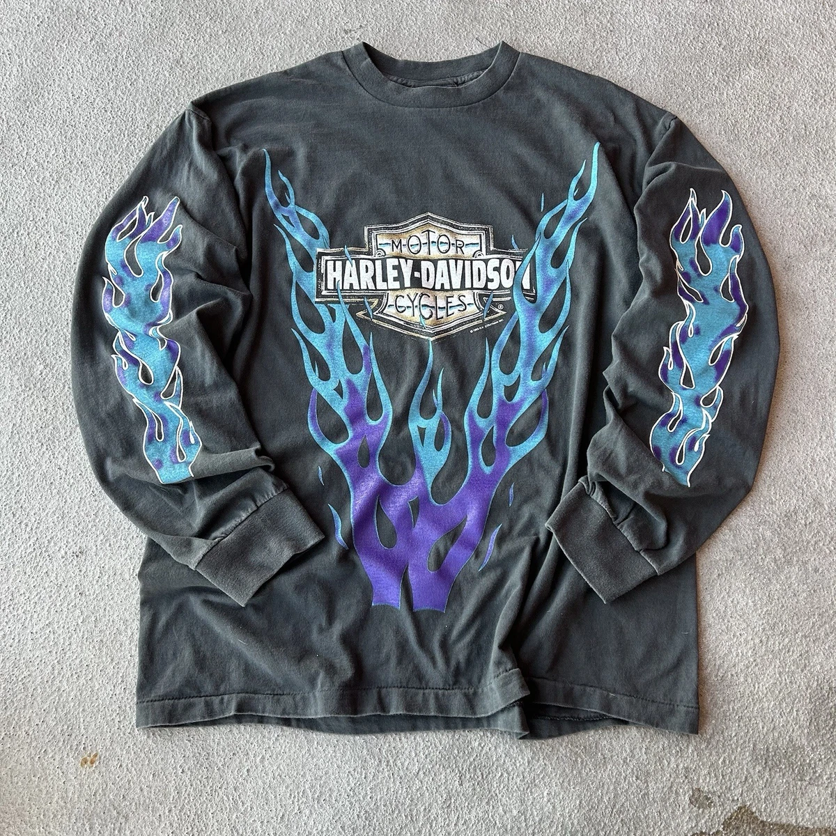 Harley-Davidson Blue Long Sleeve Shirts for Men for sale | eBay