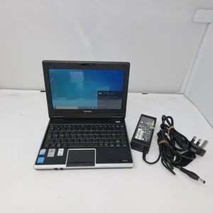 Vintage Toshiba NB100-12A Laptop 2GB Ram 120GB HDD 9" W10 Faulty Battery - Picture 1 of 15