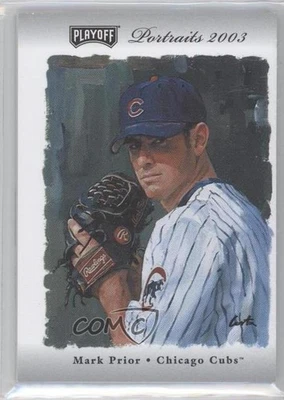 2003 Playoff Portraits Silver Materials /50 Mark Prior #47 - Image 1 of 2