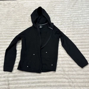 Gapfit Kids Black Zip Hoody Sweatshirt Size 10 - Picture 1 of 9