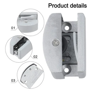 Adjustable Floor Rail System for Glass Doors with Enhanced Noise Reduction - Picture 1 of 12