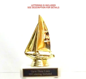 REGATTA TROPHY SAILBOAT TROPHY SCOUTING #2 - Picture 1 of 3