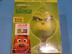 THE GRINCH BLU-RAY + DVD  NEW - Picture 1 of 1