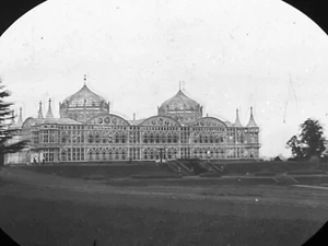 Magische Laternenrutsche ENVILLE HALL WINTERGARTEN Gewächshaus Pavillon Staffordshire - Bild 1 von 5
