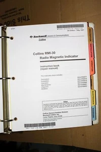 Rockwell Collins RNC-300 Radar Nav Computer  Instruction/repair Manual book 523- - Picture 1 of 2