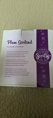 正品 Scentsy PLUM GARLAND 全尺寸保暖 ~ 开箱 — 第 1/4 张图片