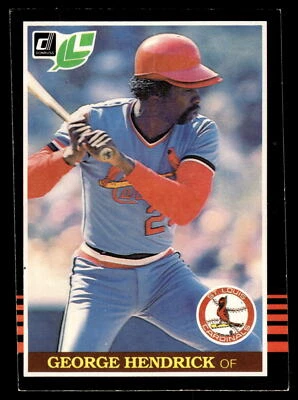 1985 Leaf #259 George Hendrick - Image 1 of 2