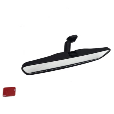Universal Inner Inside Interior 10 Inch Rearview Rear View Mirror w/Adhesive Kit - Image 1 of 4