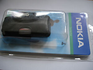 GENUINE NOKIA LEATHER CASE MOBILE 8210/8290/8850/8890 CELL PHONE POUCH BRAND NEW