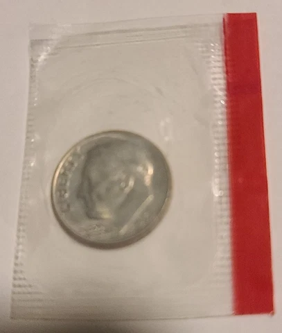 1968 Roosevelt dime Mint sealed uncirculated Cover