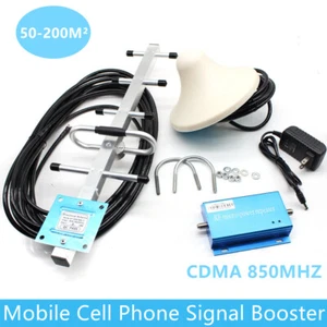 850MHz CDMA Cell Phone Signal Booster Amplifier Mobile Repeater for Home Singal - Photo 1 sur 18