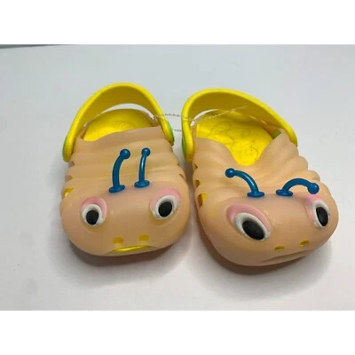 Eva Infant Baby Catepillar toddler size 5 6 yellow unisex Garden Cartoon Slingba - Image 1 of 4