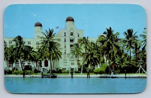 Postal Florida Miami Beach Mount Sinai Hospital Nautilus Hotel Cromo C738 - Imagen 1 de 2