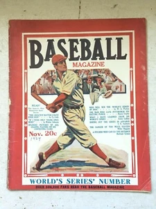 1924 Baseball Magazine (Nov) World Series Number Ty Cobb - Picture 1 of 4
