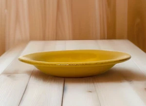 Vietri Fantasia Yellow Individual Pasta Bowl Yellow Italy 8 3/4” NWOT - Picture 1 of 3