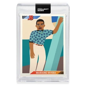Topps Project 2020 Mariano Rivera # 72 1992 Baseball 302 RC SP - Keith Shore - Foto 1 di 5